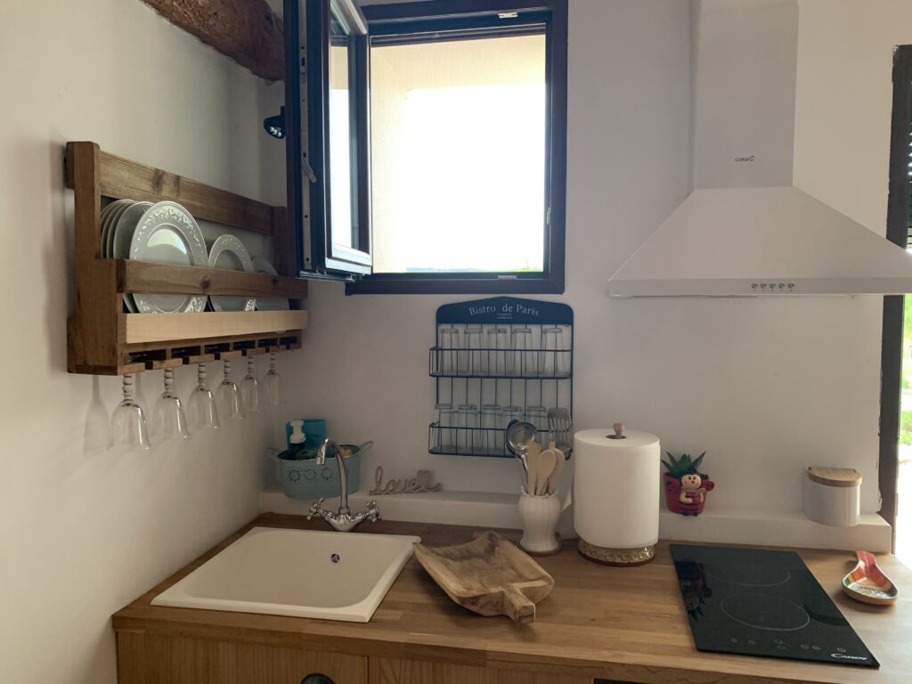 Alojamiento rural en alfafara - Ajedrea Cocina de cerca