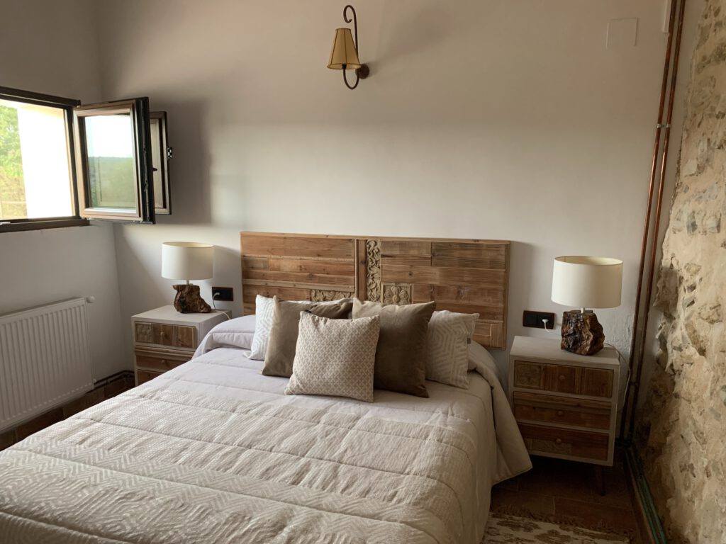 Alojamiento rural en alfafara- Ajedrea Dormitorio 1