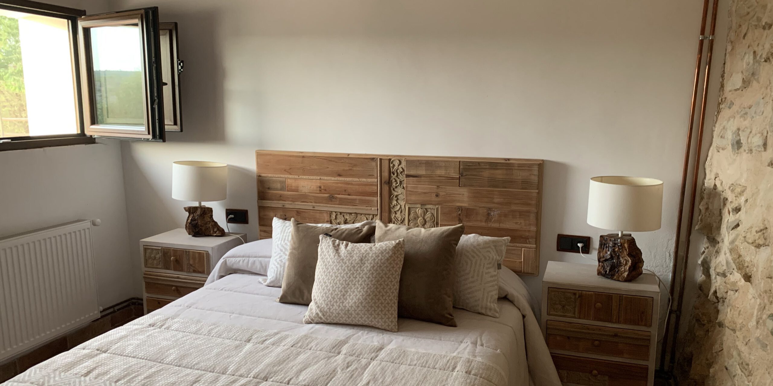 Alojamiento rural en alfafara – Ajedrea Dormitorio 1 Alojamiento rural en alfafara- Ajedrea Dormitorio 1