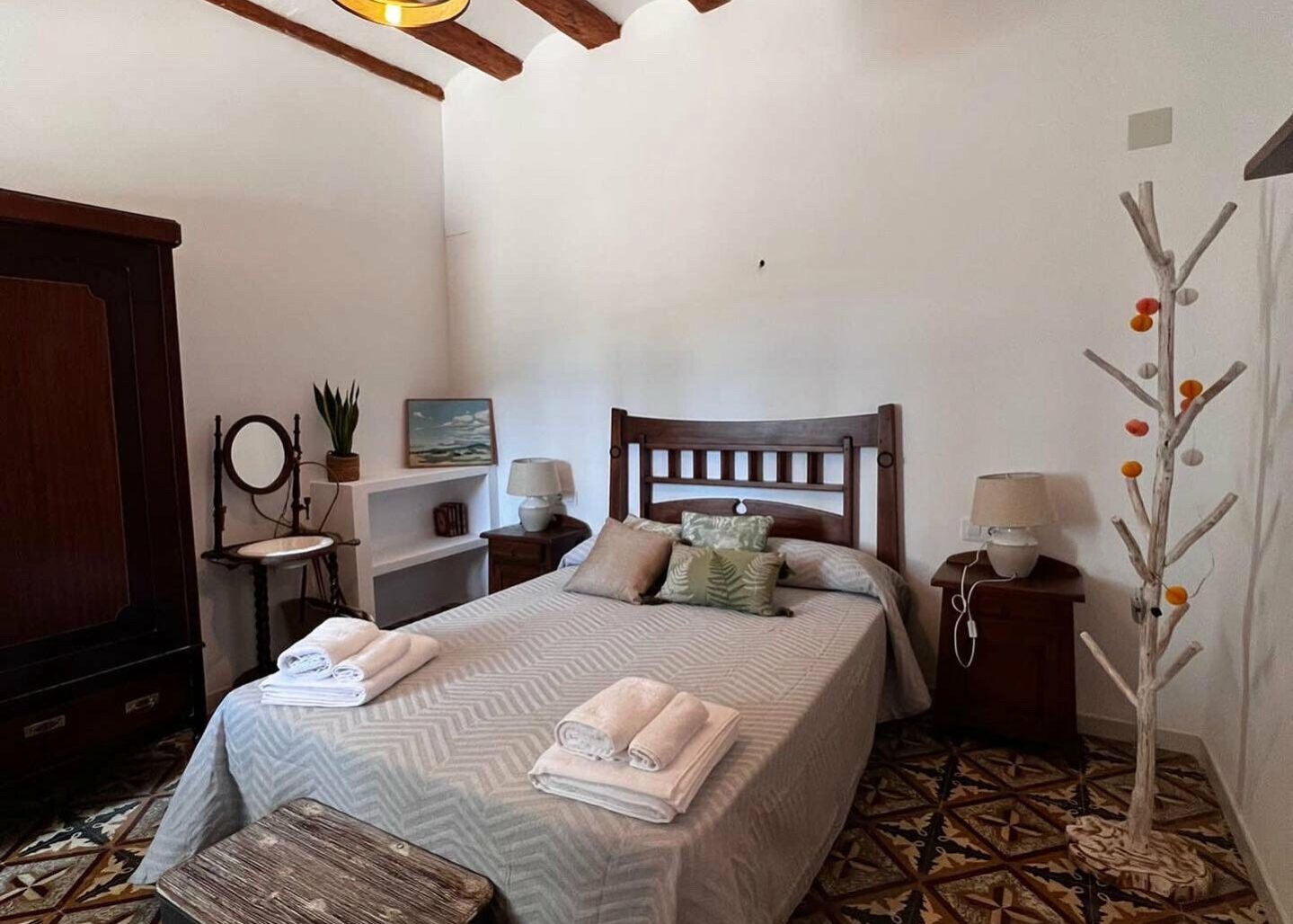 alojamiento rural en la Alfafara - Melisa habitacion