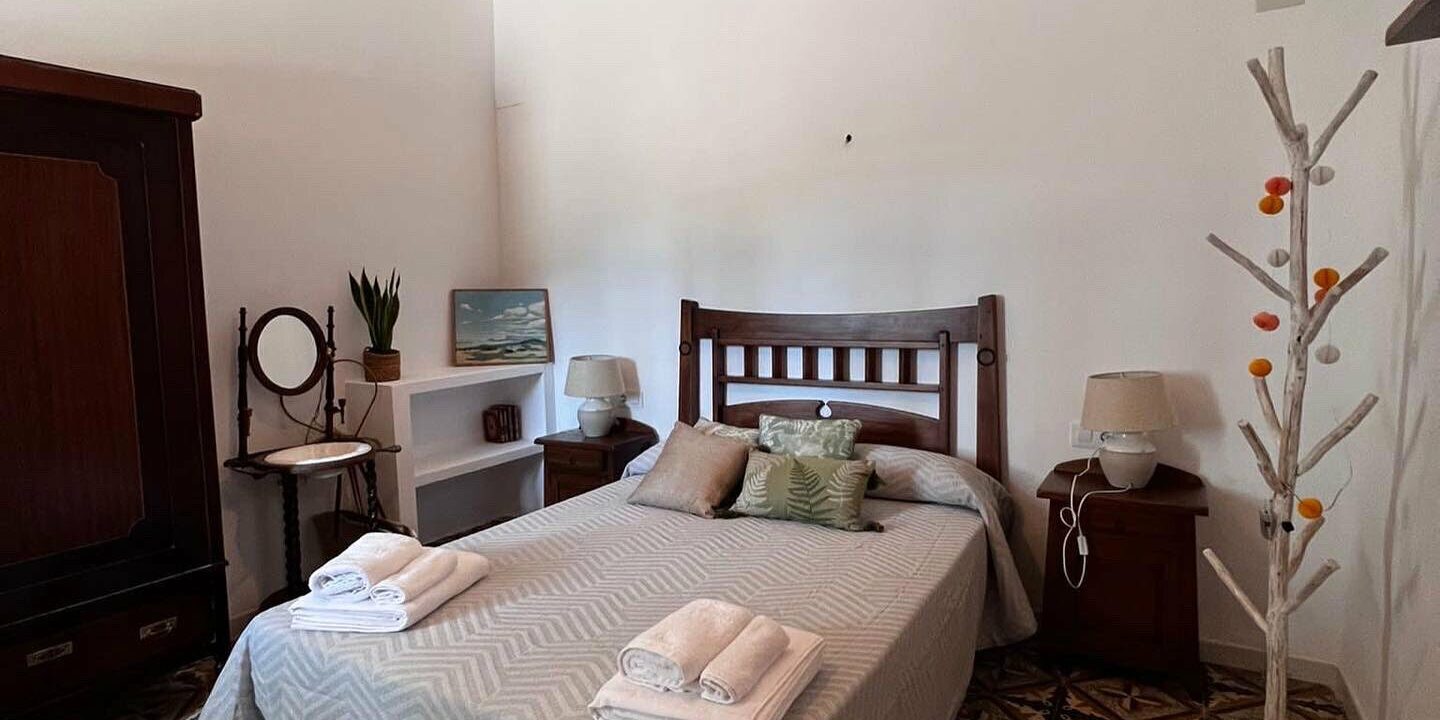 alojamiento rural en la Alfafara - Melisa habitacion