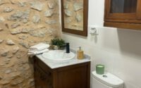 alojamiento rural en Alfafara- melisa lavabo