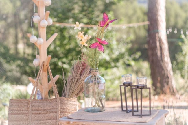 Alojamiento rural para bodas cerca de Alicante -Decoración
