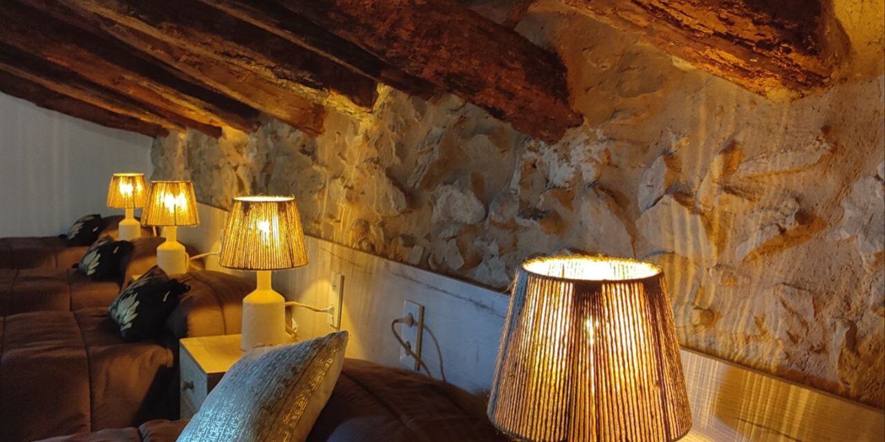 alojamiento rural en alicante-lámparas