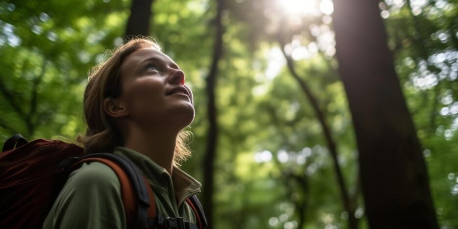 casa rural en la montaña - verde