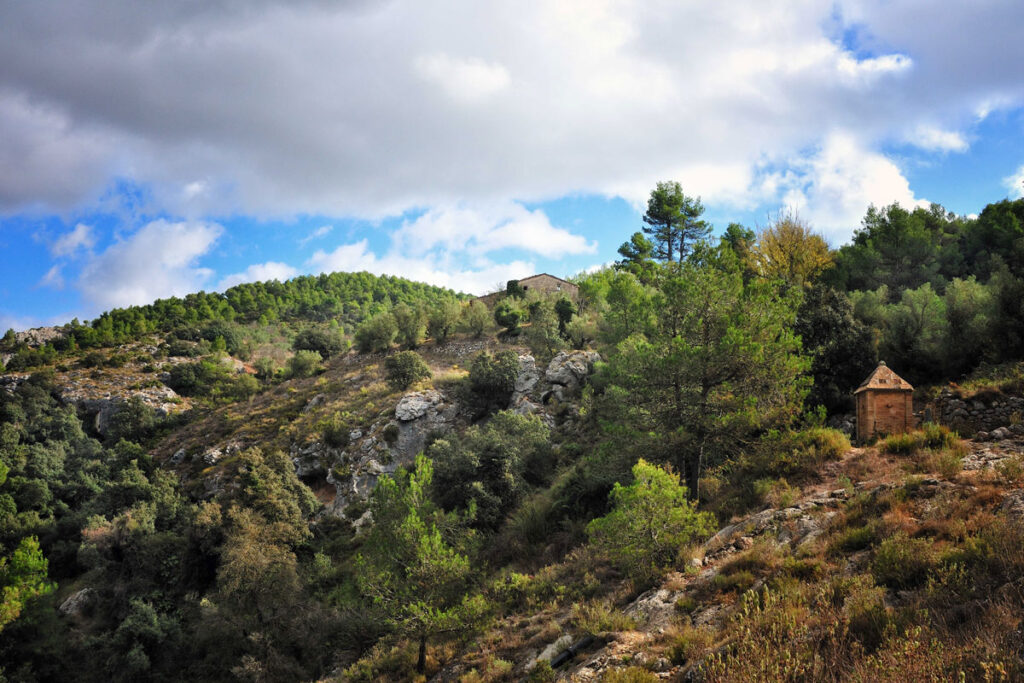 alojamiento en la Sierra Mariola